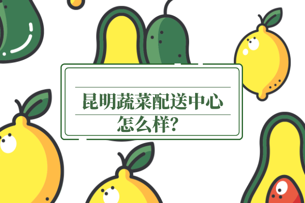 昆明蔬菜配送中心怎么樣？