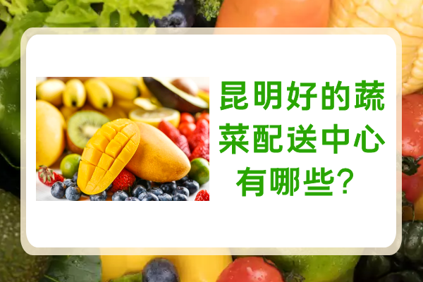 昆明好的蔬菜配送中心有哪些？