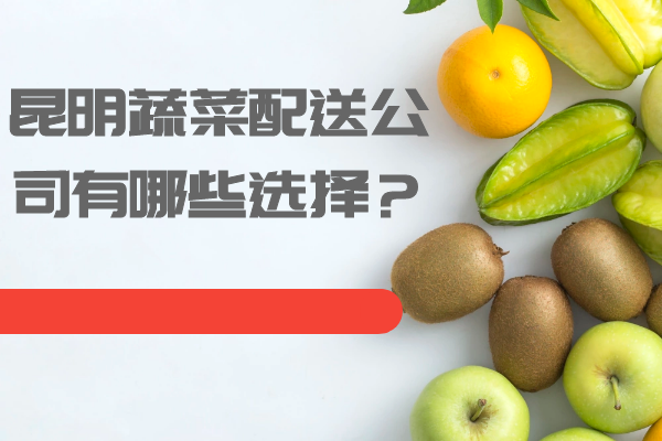 昆明蔬菜配送公司有哪些選擇？