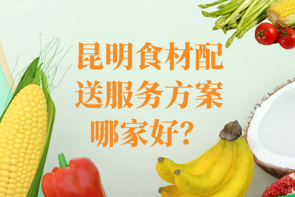 昆明食材配送服務(wù)方案哪家好？